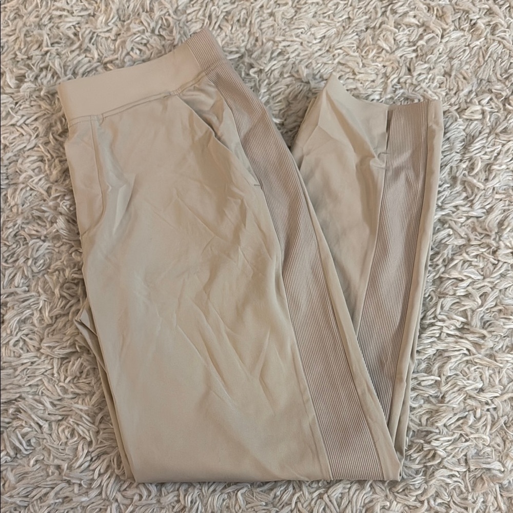 Athleta Light Tan Brooklyn Ankle Pants